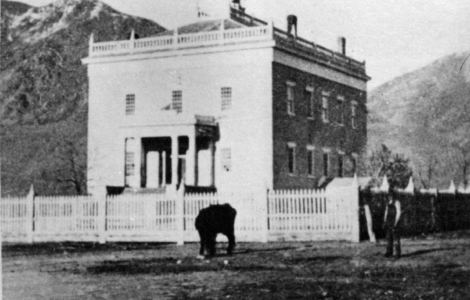 Box Elder Courthouse in 1857