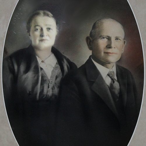 Photo of Peter Christian Christensen and wife